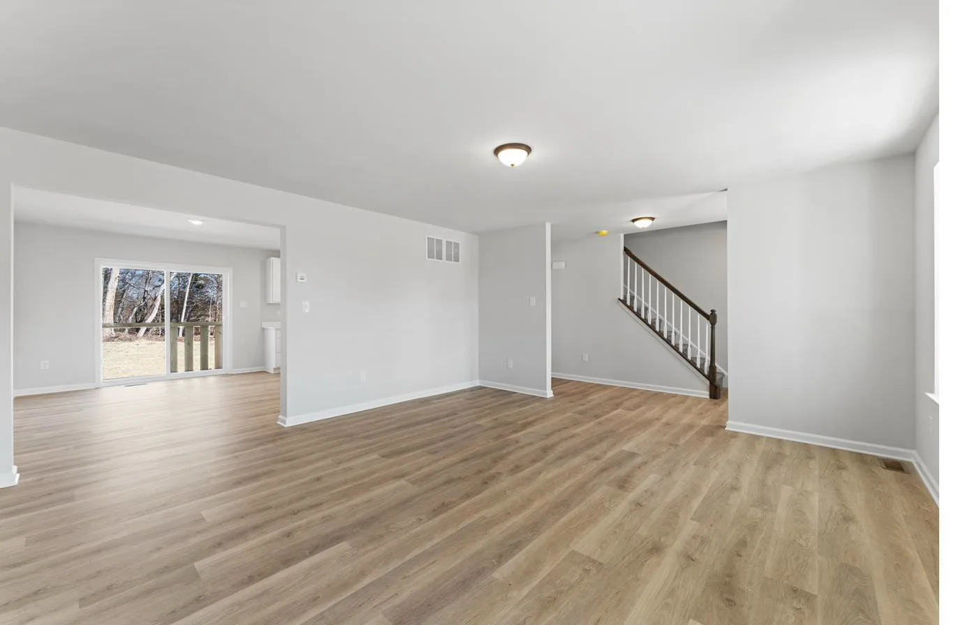 Isabella 2-car garage model first floor half bath — new construction Vineland NJ