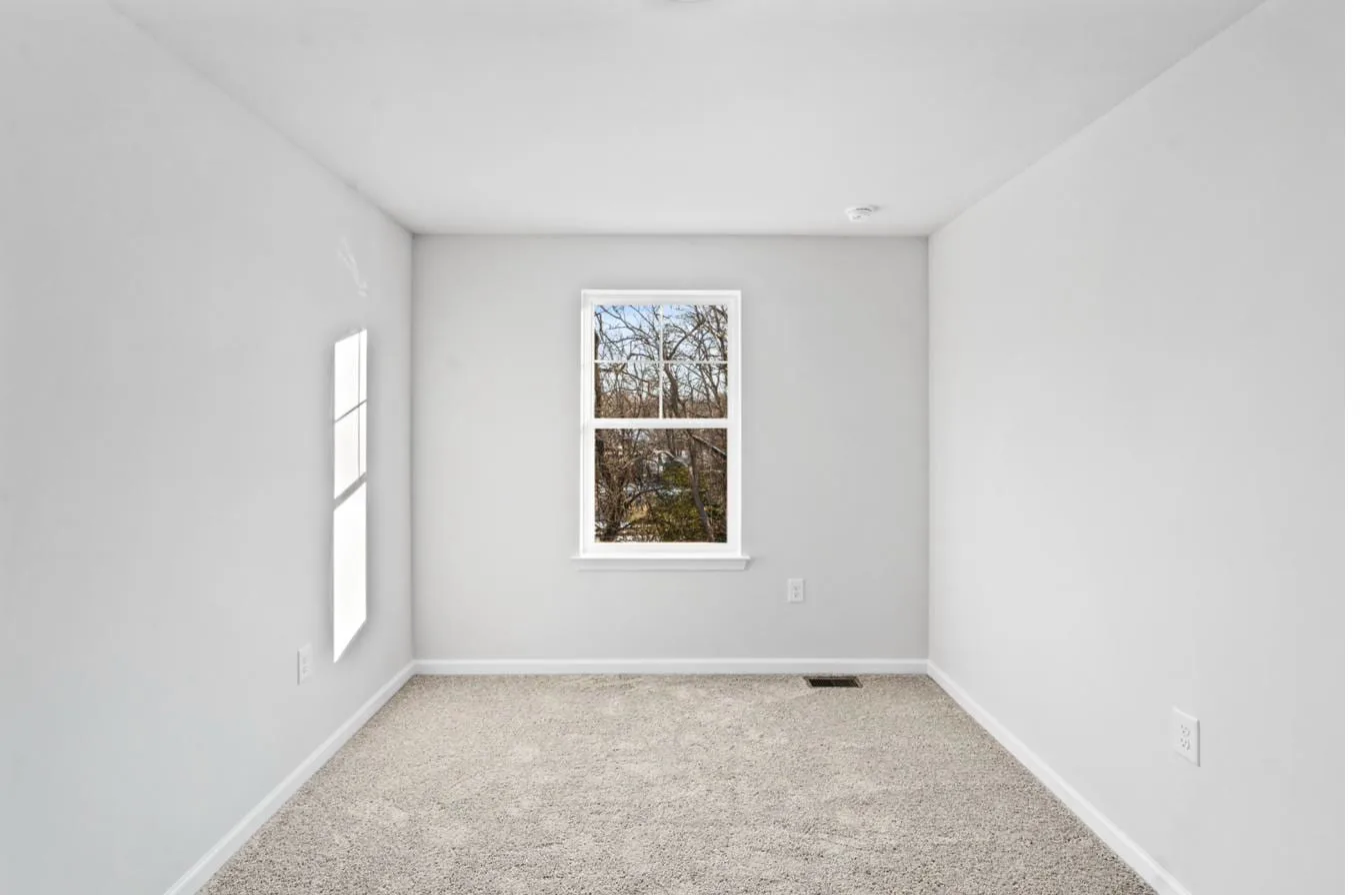 Chelsea 1-car garage model secondary bedroom — new construction South Jersey