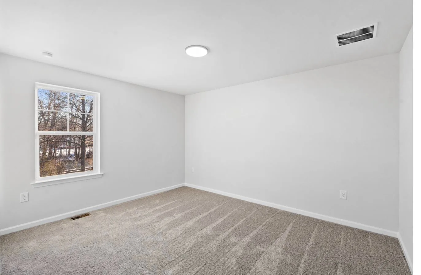 Chelsea 1-car garage model second bedroom — new construction South Jersey