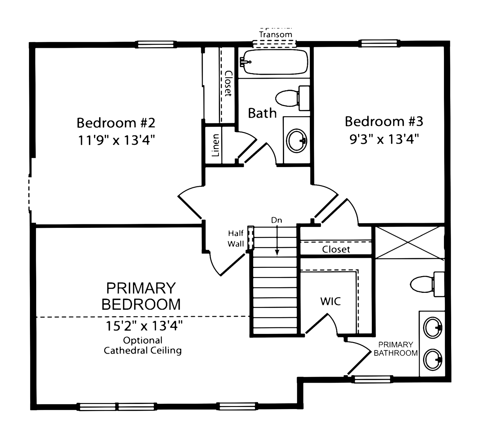 Chelsea second floor plan