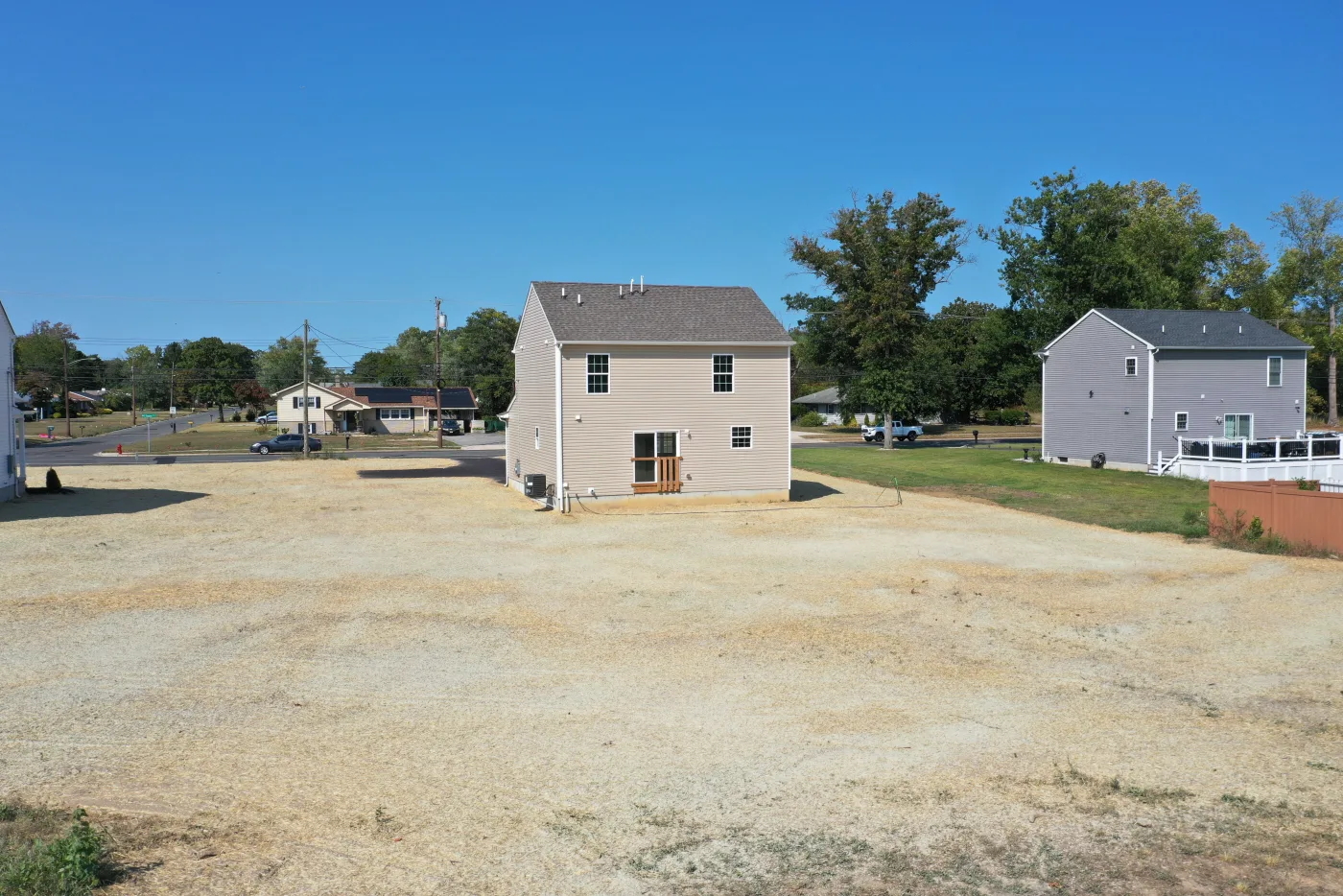 Hopewell Meadows community aerial view — new construction in Hopewell Township, Cumberland County NJ