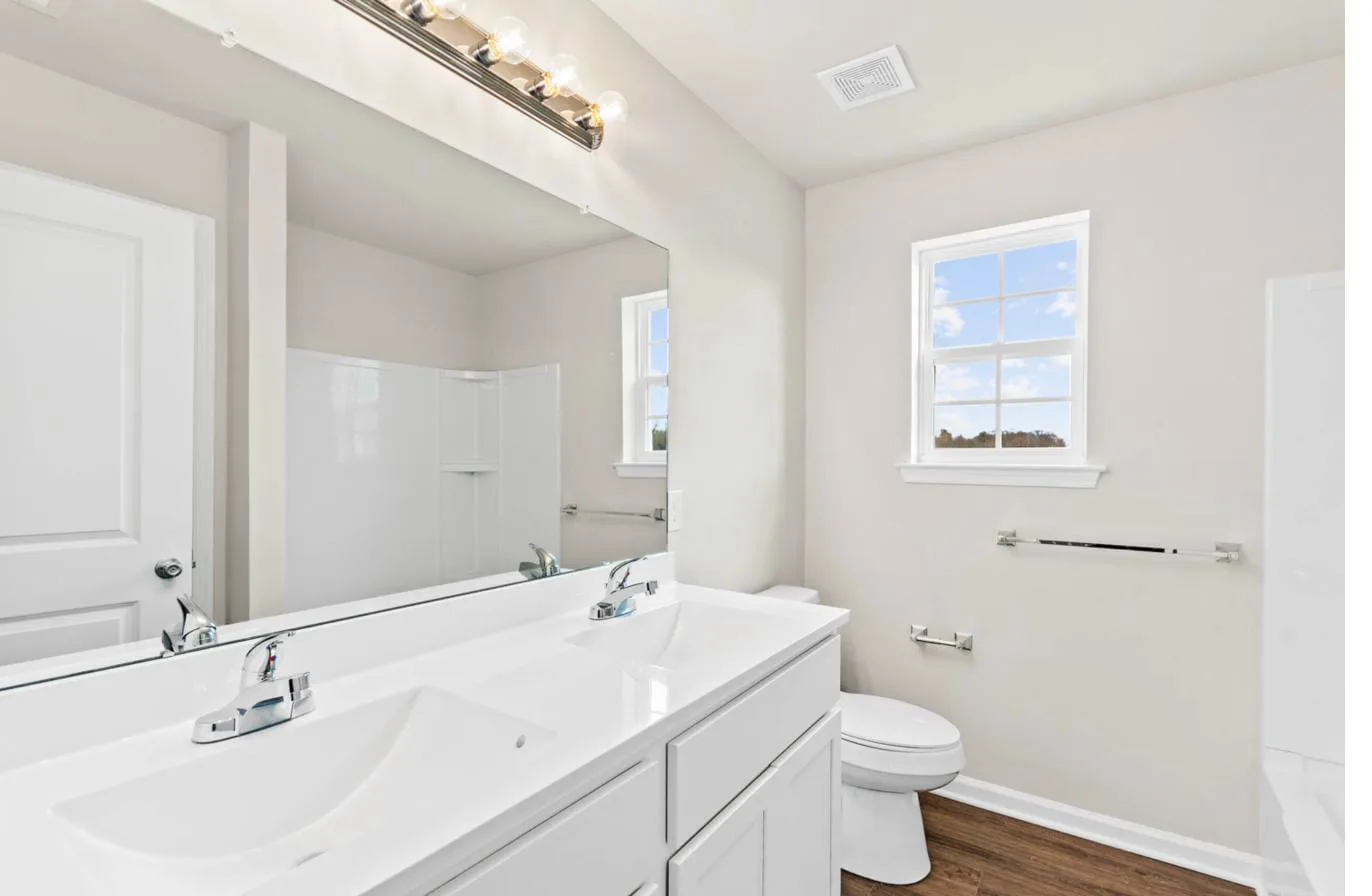 Cooper model second bedroom — new construction South Jersey