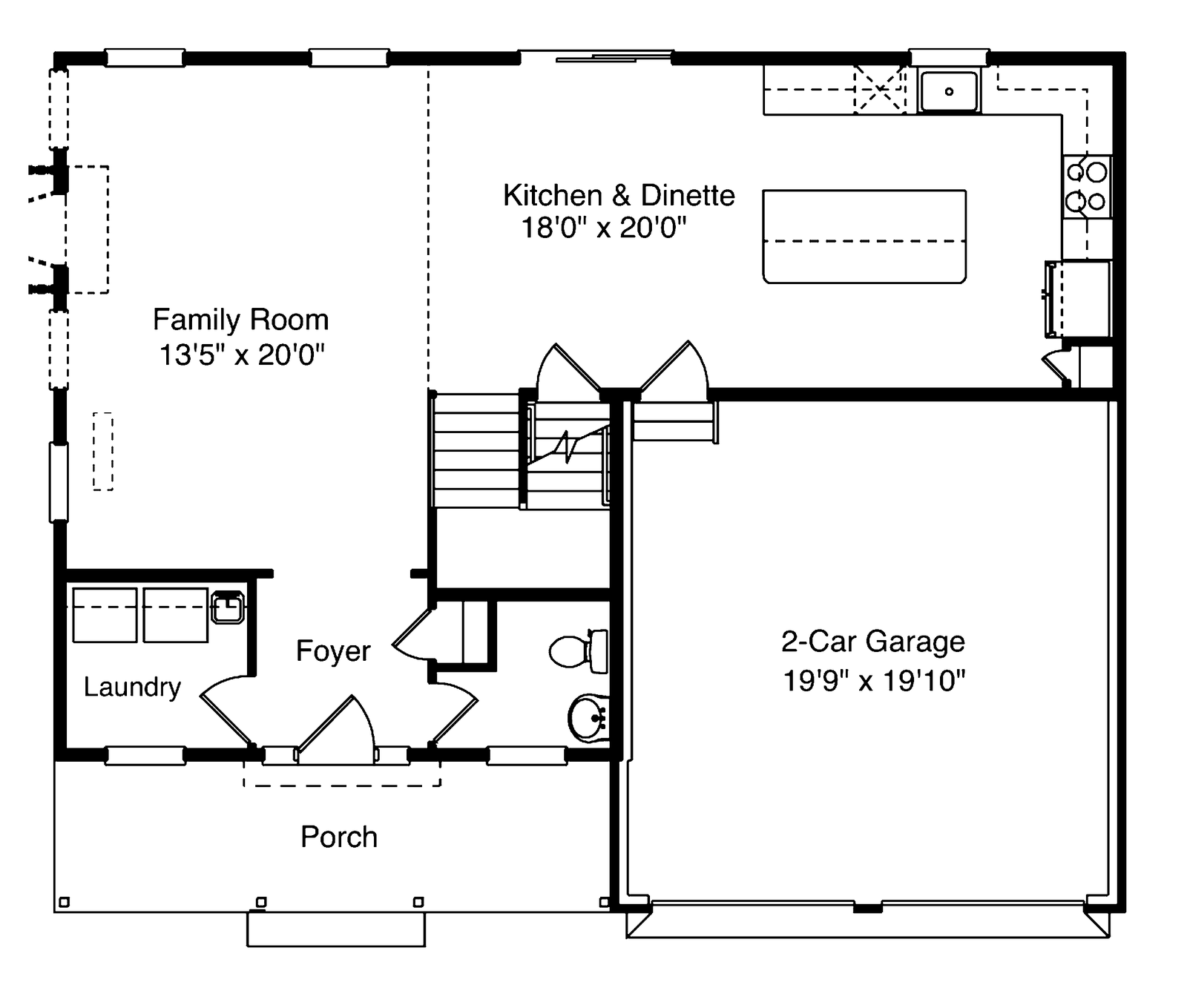 Hailey first floor plan