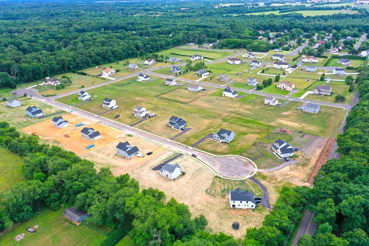 The Reserve at Button Mill in Upper Deerfield Township, from the air